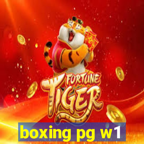 boxing pg w1